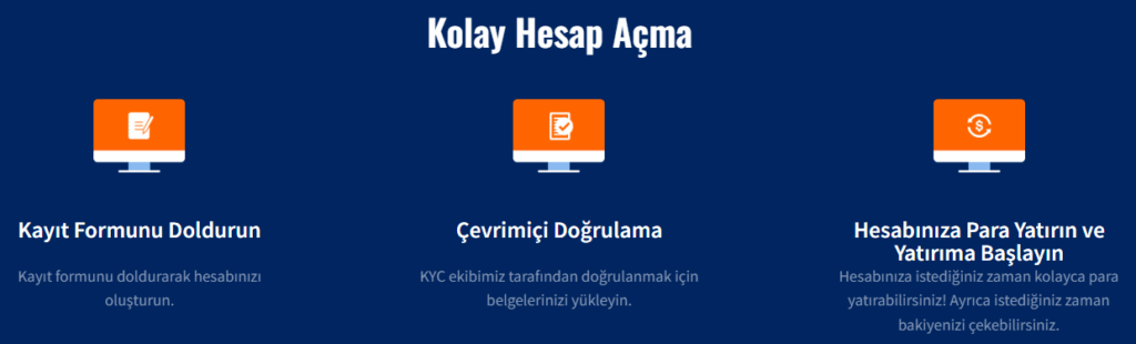 aya yatırım hesap türleri