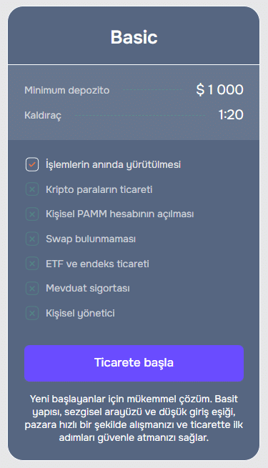 mulkanis hesap türleri