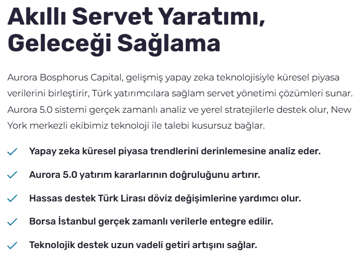 aurora bosphorus capital lisans