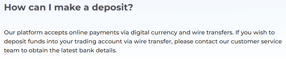 bullprofits ödeme yöntemleri