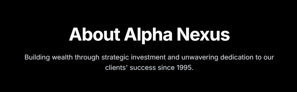 Alpha Nexus Trading